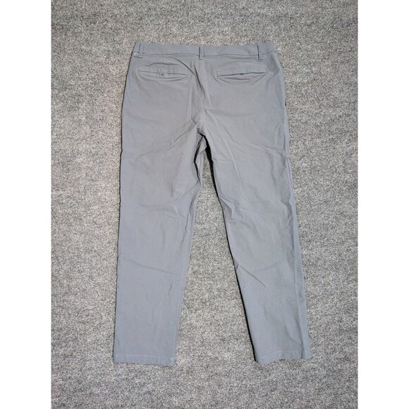 Lululemon ABC Trouser Pants Mens 38x31 Classic Fit Gray - Picture 2 of 7